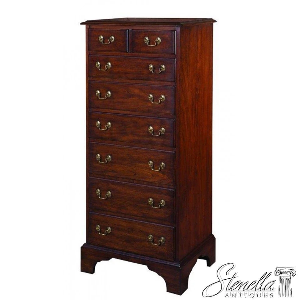 L37848: HENKEL HARRIS #155 Mahogany Chippendale Lingerie Chest ~ NEW - Image 1 of 4