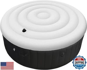5.4 Ft Inflatable Hot Tub Cover, Coleman Spa Cover, Round Hot Tub Cover, Hot - Picture 1 of 5