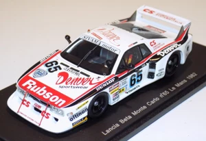 1/43 Spark Lancia Beta Monte Carlo car #65 24 Hours of LeMans 1982 Perrier S1387 - Picture 1 of 3