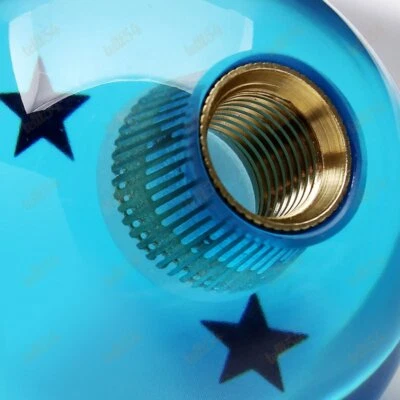 Perilla de cambio universal 2 estrellas azul Dragon Ball Z para SCION SUBARU WRX IMPREZA STi Foto 1 de 4