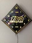 Horloge à bulles Snap-On100th Anniversary 22 pouces DEL en forme de diamant avec boîte d'origine