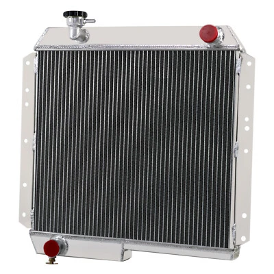 3-Row Aluminum Radiator For 1974~1984 Toyota Land Cruiser BJ42 BJ60 BJ70 2.4L l4 - Image 1 of 4