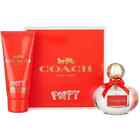 Coach Poppy 2pc Gift Set For Women Edp 3.3 Oz + Perfumed Body Lotion New In Box