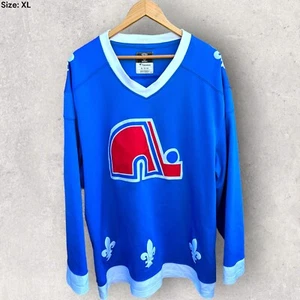 QUEBEC NORDIQUE VINTAGE NHL JERSEY Size XL - Picture 1 of 2