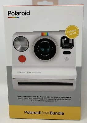 Polaroid Now Bundle Instant Camera White Brand New Sealed W/ Box + Pouch. (47A) - Image 1 of 4