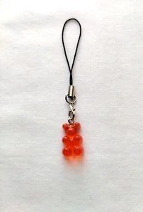 Gummy Bear Phone Charm Dangle Lanyard Hanging Pendant Chain Car Decor Handmade - Zdjęcie 1 z 3