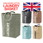Foldable Laundry Basket Clothes Bag Collapsible PE Waterproof Hamper Washing Bin