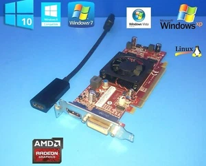 Dell Dimension C521 2300c 4700c 5100c 5150c 9200c Low-Profile HDMI DP Video Card - Picture 1 of 1