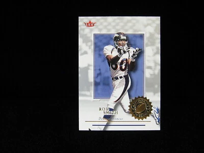 2001 Rod Smith Denver Broncos "Authority Football" Fleer #55 - Image 1 of 2