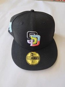 Herren New Era Navy San Diego Padres 2024 MLB Side Patch 59FIFTY 7 5/8 - Bild 1 von 5