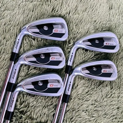 Ping G400 lefty Iron Set 6-9.W 5pc Flex S AWT 2.0 LITE Graphite - Image 1 of 4