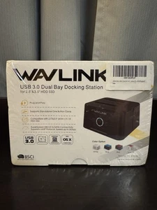Dual Bay Docking Station SB 3.0 to SATA for 2.5/3.5" HDD/SSD with Offline Clone - Picture 1 of 5