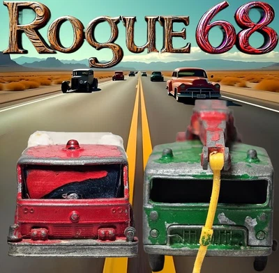 1967 Matchbox Red Fire Pumper Truck & Green 8-Wheel Crane, England, Lot of 2 - Image 1 of 4