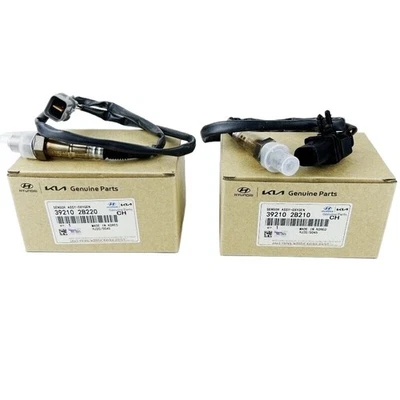 2Pcs Upstream + Down Oxygen O2 Sensor For 2012-2017 Kia Soul 1.6L Hyundai Accent Foto 1 de 4