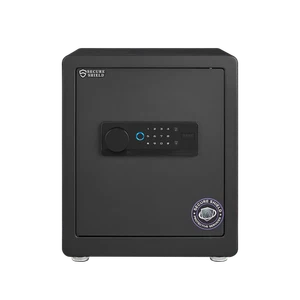 Caja fuerte 1,52 cuft con teclado digital huella digital acero seguridad alerta inteligente - Imagen 1 de 12