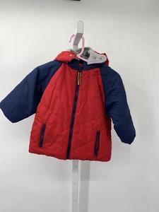 NAVY HOODED ZIP. - Picture 1 of 2