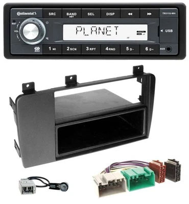 Continental USB MP3 AUX 1DIN Autoradio für Volvo S60, V70, XC70 (04-09) - Bild 1 von 4