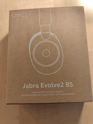 Jabra Evolve2 85 MS Stereo USB-C black 28599-999-899/ NEU - OVP - Bild 1 von 3