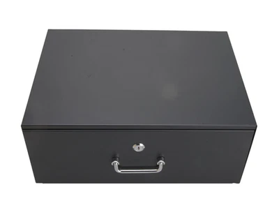 4U 19" Server Drawer Case Rack Mount with Lock for IT/Audio/DJ Equipment Storage - Image 1 of 4