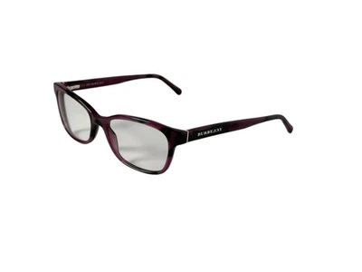 Burberry BE2201 35 52mm Women's Eyeglasses Frame Purple Acetate 52-17-140 Italy - Image 1 of 4