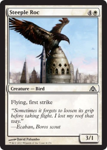 Steeple Roc - Dragon's Maze #8/156 MTG Magic The Gathering - Image 1 of 1