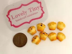 20 Pcs.of Dollhouse Miniature Cupcake Muffin for Kawaii Charms, Free shipping! - Bild 1 von 8