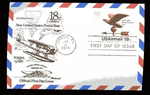 Valetas meteorológicas UXC15 18c Fleetwood FDC - Imagen 1 de 1