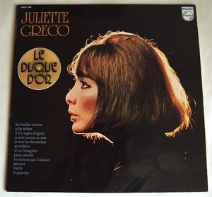 JULIETTE GRECO / LE DISQUE D'OR / 12" VINYL L P COMP OF ORIG 1950s & 60s TRACKS - Foto 1 di 6