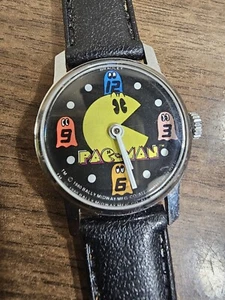 Vintage 1980s Bradley Pac-Man Watch No Box Swiss - Picture 1 of 9