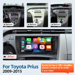 For Toyota Prius 2010-2015 Android 13 Carplay Car Stereo Radio BT GPS Navi 2+64G - Picture 1 of 15