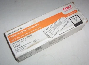 Oki genuine black toner 43324428 for C5800,C5900,C5550MFP - Picture 1 of 1