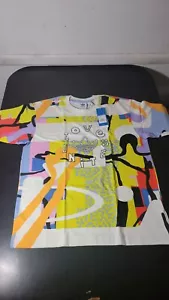 NWT Adidas Love Unites AOP Multicolor Camo T Shirt Size S SMALL H43968 - Picture 1 of 6