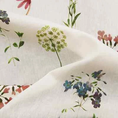 57''Wide By Yard Digital Print Cotton Material Fabrics Poplin Sewing Shirt Dress - Image 1 of 4