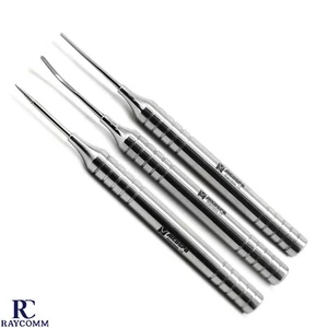 Juego de 3 elevadores implantes dentales flexibles periodontales de titanio no flexibles - Imagen 1 de 5