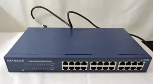 JFS524 Netgear ProSafe 24 Port 10/100 Fast Ethernet Switch - Picture 1 of 11