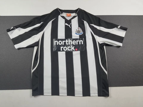 MEN'S FC NEWCASTLE UNITED  HOME FOOTBALL SOCCER SHIRT JERSEY SIZE XL Cover
