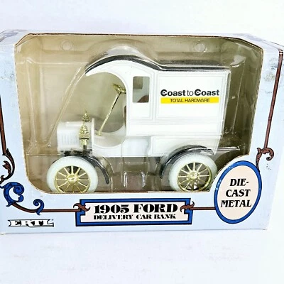 1905 Ford Coast To Coast Delivery Truck Die Cast Metal Ertl 1988 1/25 USA Made - Image 1 of 4