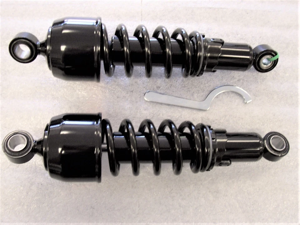 Amortiguadores bobber cortos negros Honda VF700C VF750C V45 Magna 11,5"  Foto 1 de 1