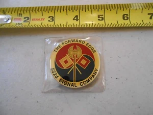 RARE NUMBERED 552ND SIGNAL COMPANY FORWARD EDGE ARMY MILITARY CHALLENGE COIN - Picture 1 of 3