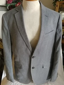 The Savil Row Co London Herren Single Breast grau Shoreditch Blazer Jacke Gr. 40R - Bild 1 von 12