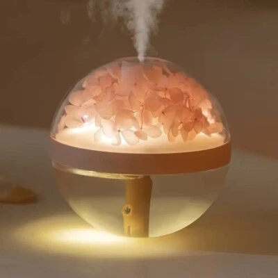 LED light Essential Oil Diffuser Aroma Humidifier Air Purifier home spa - Image 1 of 4