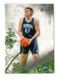 2006-07 Topps Luxury Box Andrei Kirilenko #7 Green Utah Jazz Card #'d /329 NM-MT - Picture 1 of 2