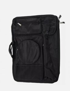 US Art Supply Black Nylon Art Portfolio Carry Bag (Size:25-1/2" x 19" x 4-3/8")
