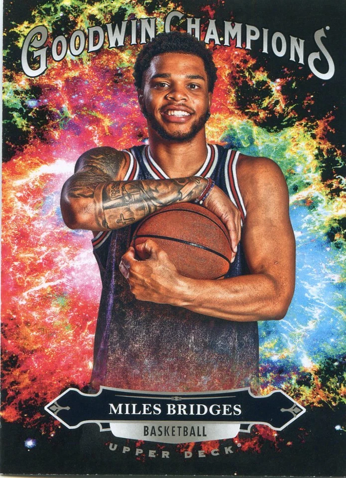 2020 Upper Deck Goodwin Champions MILES BRIDGES Splash of Color Insert #148 SP - Image 1 of 1