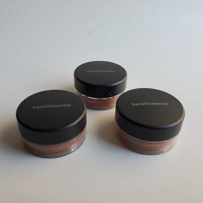Lot 3 bareMinerals All Over Face Color Warmth 1.5g 0.05oz Loose Powder Bronzer - Image 1 of 4