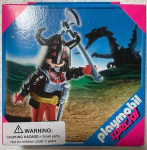 Playmobil Special 4633 Black Dragon Slayer Knight Warrior Figure MIB - Picture 1 of 2