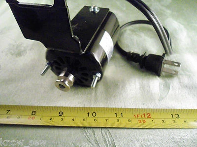 Sewing Machine MOTOR with L-Bracket and Reverse Rotation 90W 7000RPM # NA35L-R - Image 1 of 4