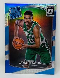 2017-18 Panini Donruss Optic Jayson Tatum RC Rated Rookie Holo Boston Celtics