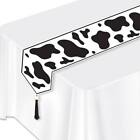 Farm Party Cow Print Laminated Paper Table Runner 11" x 6' Tableware Cow Party