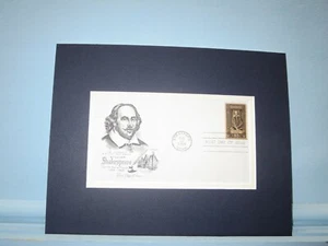 Playwright - William Shakespeare & First Day Cover of his 400th Anniversary - Picture 1 of 1